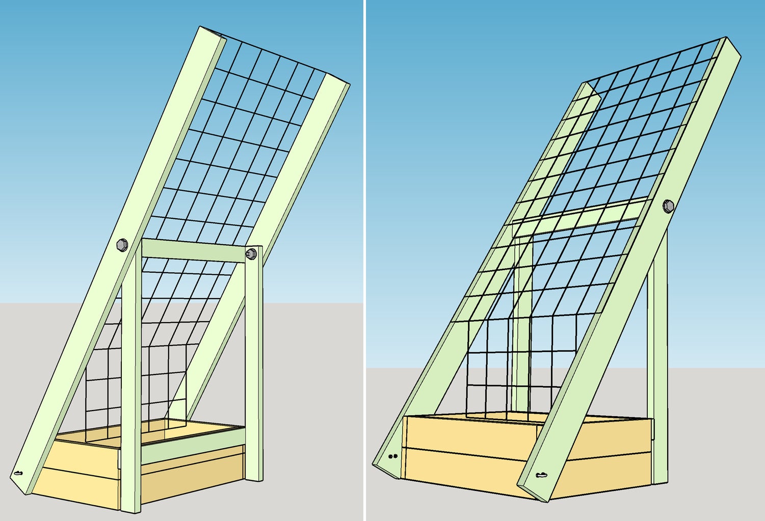 废旧铁丝不要扔,拧几下能当花架子,养花种菜更简单,反正不花钱(图8) DIY铁丝花架子_废旧铁丝制作花架教程_阳台木花架
