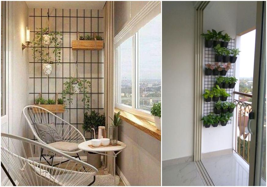 废旧铁丝不要扔,拧几下能当花架子,养花种菜更简单,反正不花钱(图9) DIY铁丝花架子_废旧铁丝制作花架教程_阳台木花架