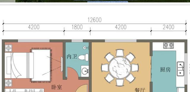 农村建房标准房间有多大?(图5) 宅基地面积规划_客厅卧室尺寸标准_45平米的房子有多大