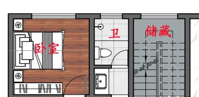 农村建房标准房间有多大?(图6) 宅基地面积规划_客厅卧室尺寸标准_45平米的房子有多大