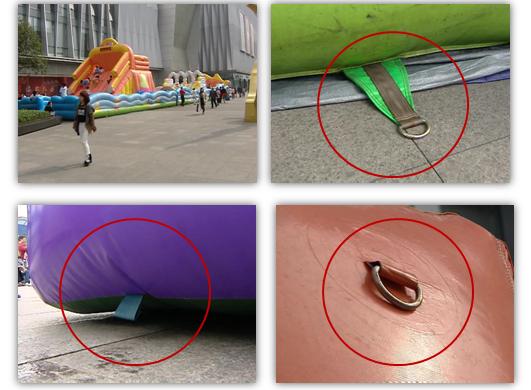 充气城堡固定装置_充气蹦蹦床的价钱_充气城堡安全风险