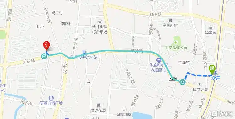 深圳宝安沙井大街片区旧改_金蚝小镇城市更新项目_深圳沙井二手房价