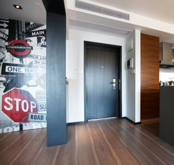 两房一厅怎么装修?别出心裁的两房一厅装修案例(图5) 2室1厅装修图片_60平米两房一厅装修案例_老式房屋焕新设计