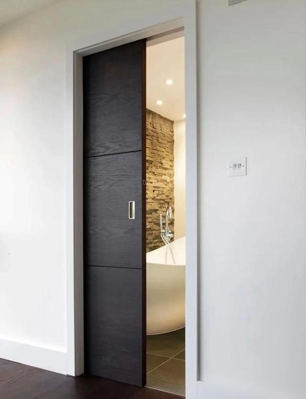 下次装修,厨房再也不用推拉门了,学人家装口袋门,真的太聪明了(图3) 卫生间口袋门安装_厨房做移门,门套多宽_厨房口袋门设计