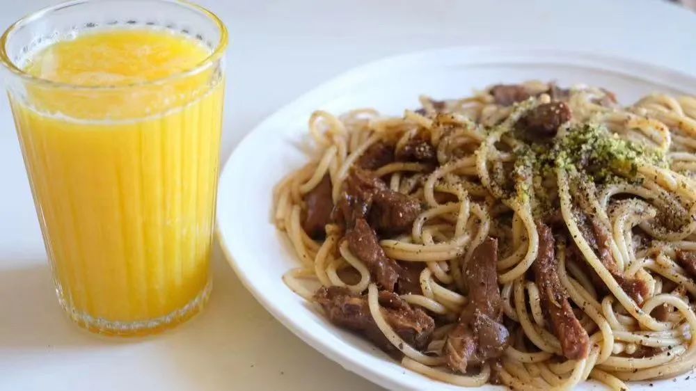 方便省事意面配料包_十几分钟米其林级意面_意面酱料的热量