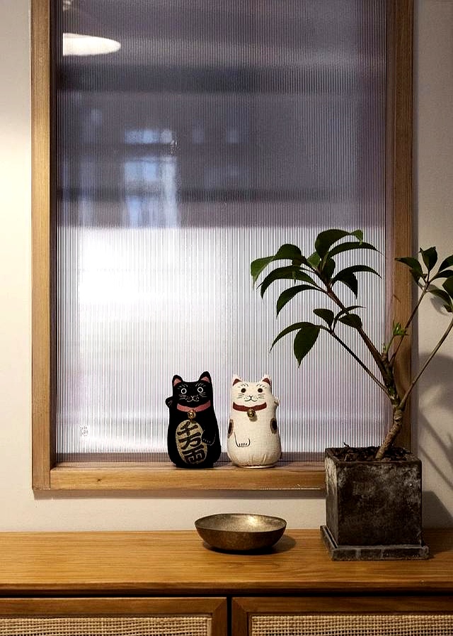 邻居家80㎡日式玄关太惊艳!简单装出治愈感,看完想照搬(图13) 80㎡住出120㎡的松弛感_邻居只动了3个地方改造_厨房门装修效果图小户