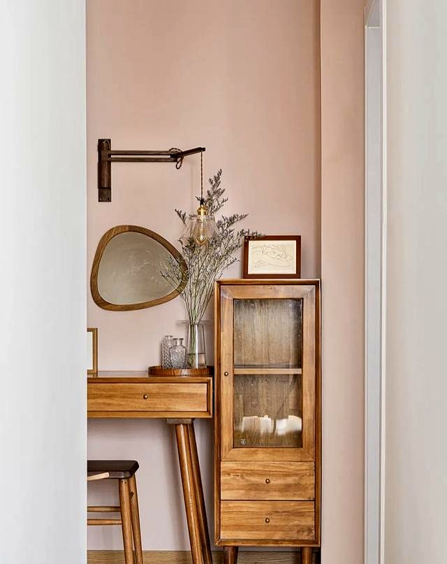 邻居家80㎡日式玄关太惊艳!简单装出治愈感,看完想照搬(图7) 厨房门装修效果图小户_邻居只动了3个地方改造_80㎡住出120㎡的松弛感