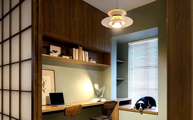 邻居家80㎡日式玄关太惊艳!简单装出治愈感,看完想照搬(图9) 邻居只动了3个地方改造_80㎡住出120㎡的松弛感_厨房门装修效果图小户