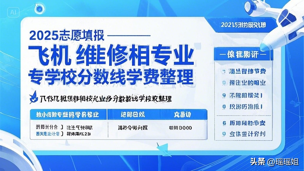 飞机维修专业报考指南_飞机维修专业就业率_低分上飞机维修学校推荐