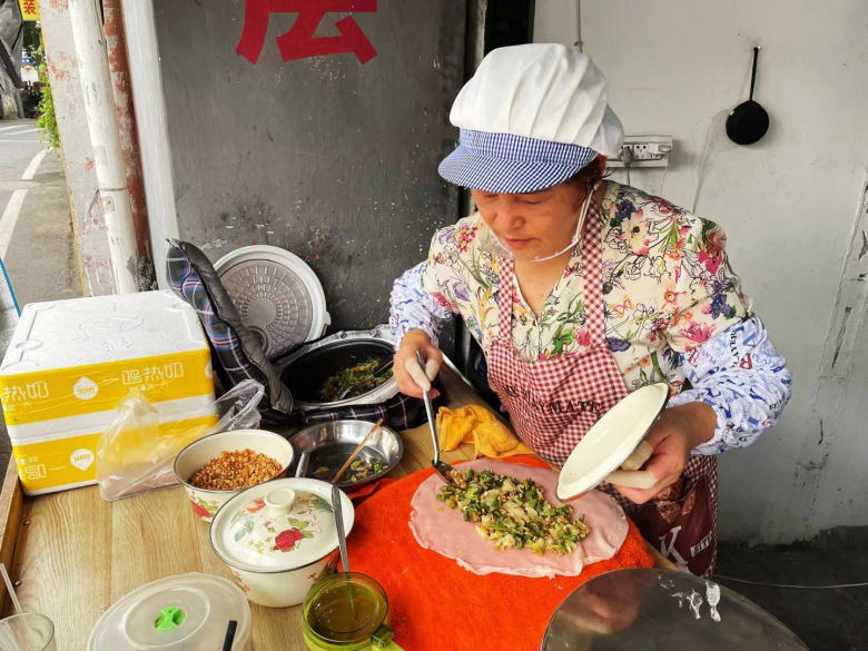 特色小吃米面层:泰顺人美丽的乡愁(图3) 泰顺米面层制作方法_杭州特色小吃做法_泰顺特色小吃米面层