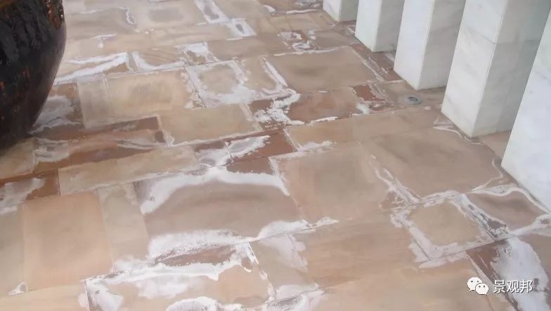 石材泛碱该怎么破?这里有高招(图11) 石材 瓷砖 保养_石材泛碱预防方法_石材返碱原因