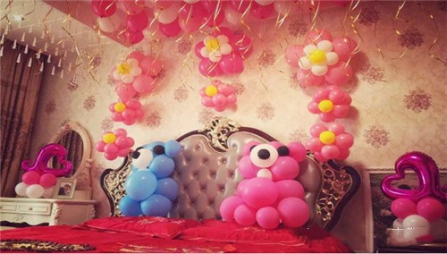 5款婚房布置效果图 总有一款可以打动你(图6) 婚房布置效果图_婚庆新房布置图片大全_喜庆浪漫婚房布置