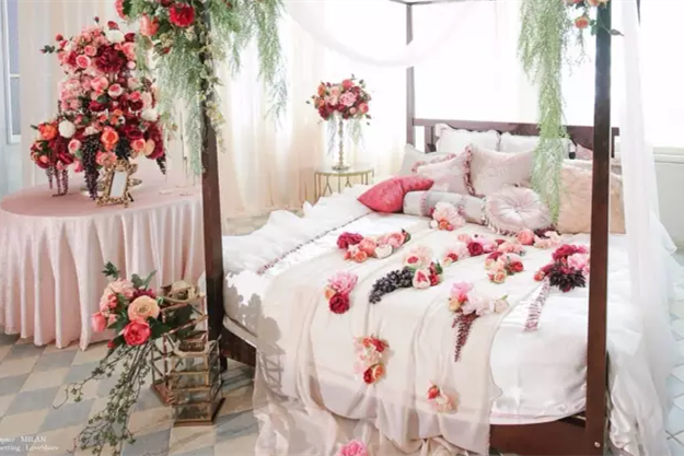 婚庆新房布置图片大全_婚房布置技巧_气球选择与摆放