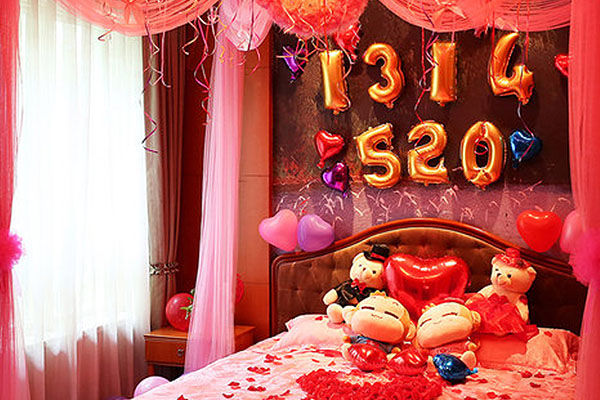 布置婚房卧室图片大全(图7) 中式婚房布置_婚庆新房布置图片大全_布置婚房卧室图片大全