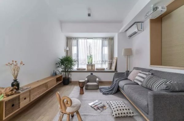 小户型客厅怎么布置?7种布置方案,小客厅也能显大气!(图8) 小户型客厅装修效果图