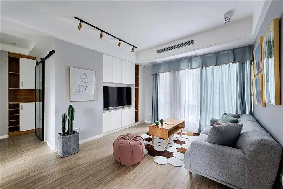 小户型客厅设计_小户型客厅温馨装修_现代简约客厅装修