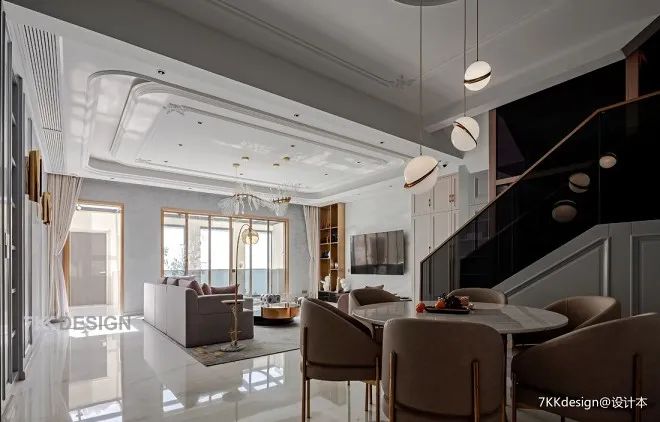 上海480㎡豪宅,私家电梯+影音室+游乐园,等我有了别墅也要这样装(图20) 别墅设计_90房子装修设计效果图_品质生活