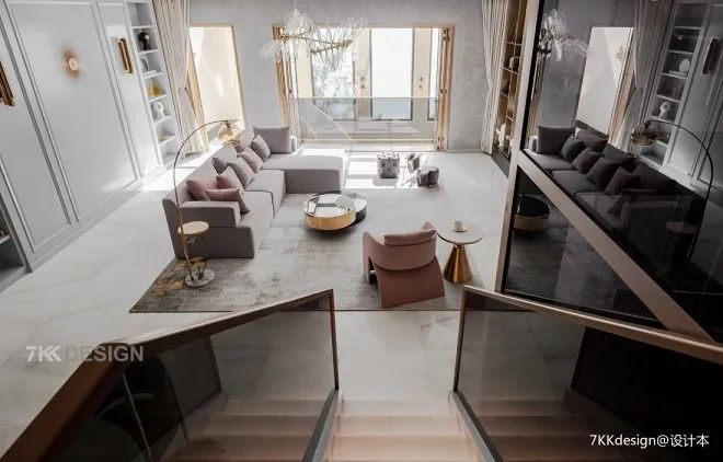 上海480㎡豪宅,私家电梯+影音室+游乐园,等我有了别墅也要这样装(图21) 品质生活_别墅设计_90房子装修设计效果图