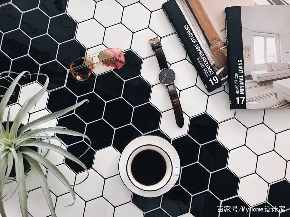 花砖墙贴DIY技巧_瓷砖怎么做拼花_花砖墙贴局部装修