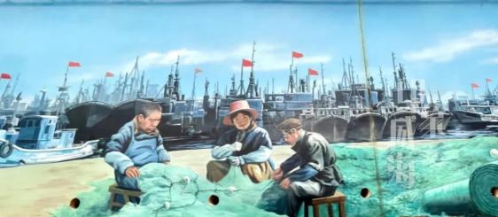 美“画”威海!(图13) 新威附路艺术街区_威海彩绘街道_个性墙面涂鸦图片大全