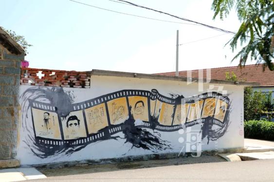 美“画”威海!(图20) 威海彩绘街道_个性墙面涂鸦图片大全_新威附路艺术街区