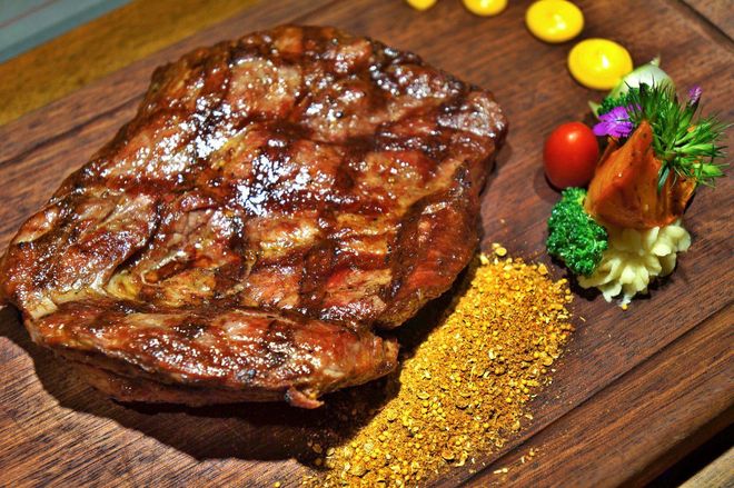 有一种喜欢叫一起吃饭,尤其钟意这份果木烤牛扒(图18) 果木牛扒厦门银泰店_果木牛扒的做法_钟意牛扒厦门店