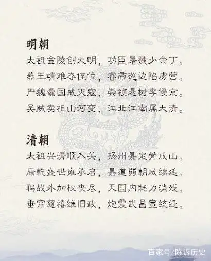 历史朝代顺序歌及中国历史科技文化主要成就_中国历史歌谣_三皇五帝夏商周历史歌谣