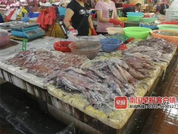 开海后,广西最新海鲜价格是这样的……(图4) 北海干海鲜批发市场_防城港开海节海鲜价格_北海开海后海鲜市场行情