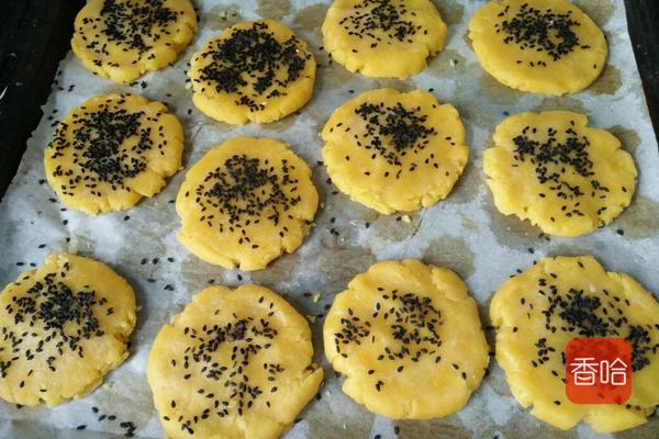 在家做一些简单的零食_健康零食做法分享_自制芝麻桃酥食谱