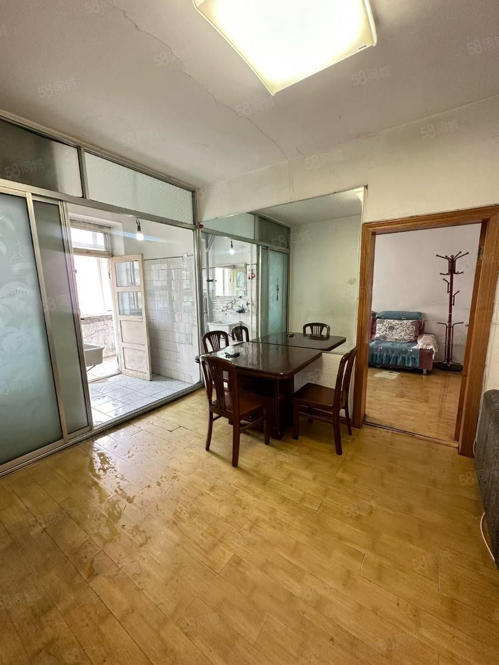 新华二区，二实验九中，1991年房子，二室，可直接出租