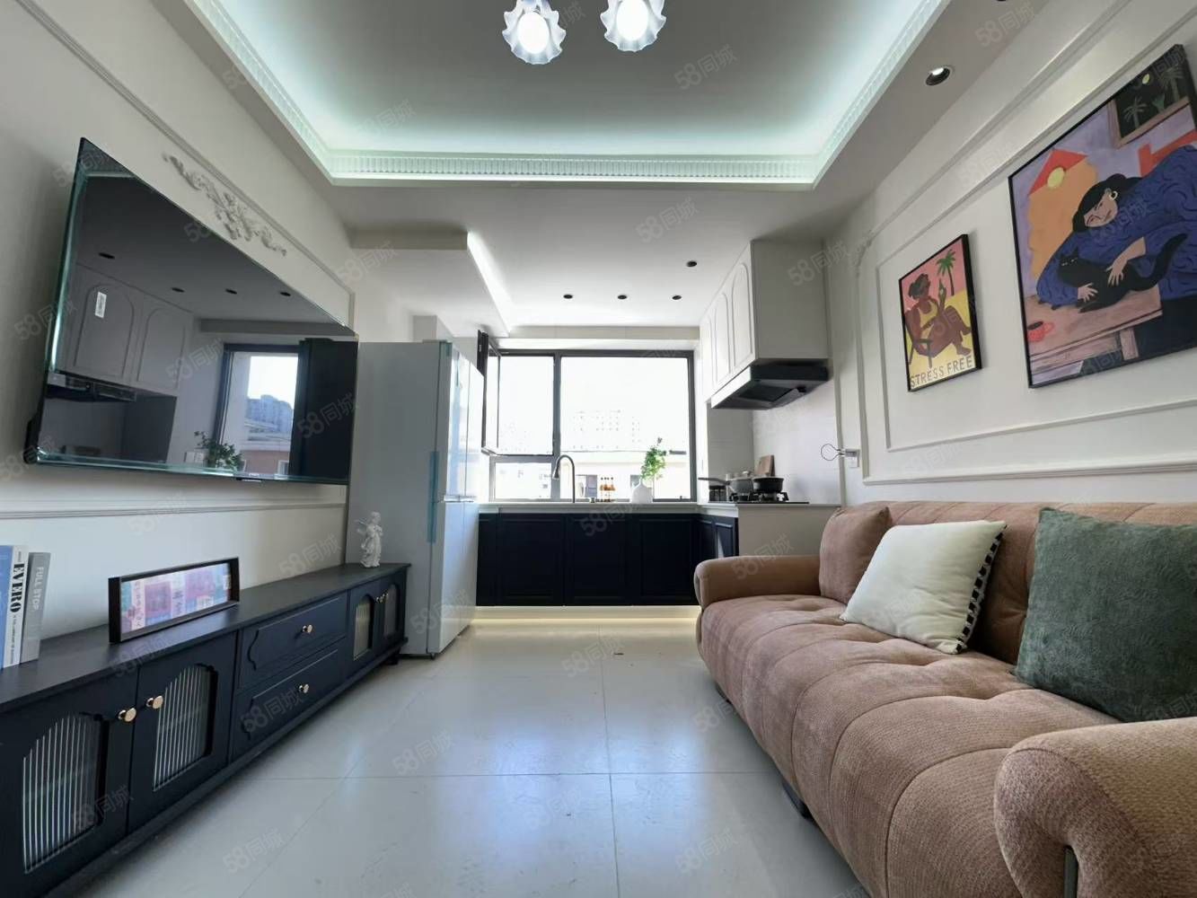 一点不用掏，看见的全带，月供 1000 多，比租房子都合适