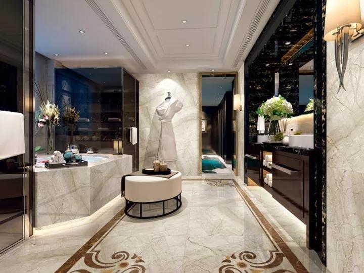 家里装修想用大理石瓷砖,该怎么选?最全选砖攻略来了(图6) 新房子装修天然大理石还是大理石瓷砖_大理石瓷砖大全_天然大理石缺点大理石瓷砖优势