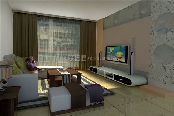 保定80平米房子装修多少钱 80平米房子装修预算(图1) 80平米房屋装修效果图