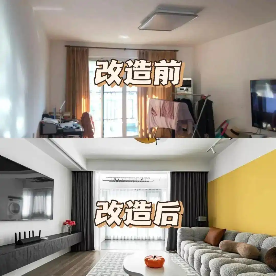 2房变3房设计_二手房改造翻新_长沙130㎡二手房翻新