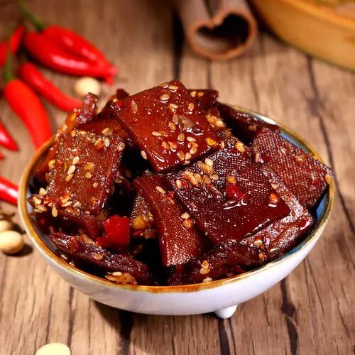 “平江印象”系列(图2) 平江小吃特产图片_平江酱干 五香酱干制作方法 平江十样景炒五花肉