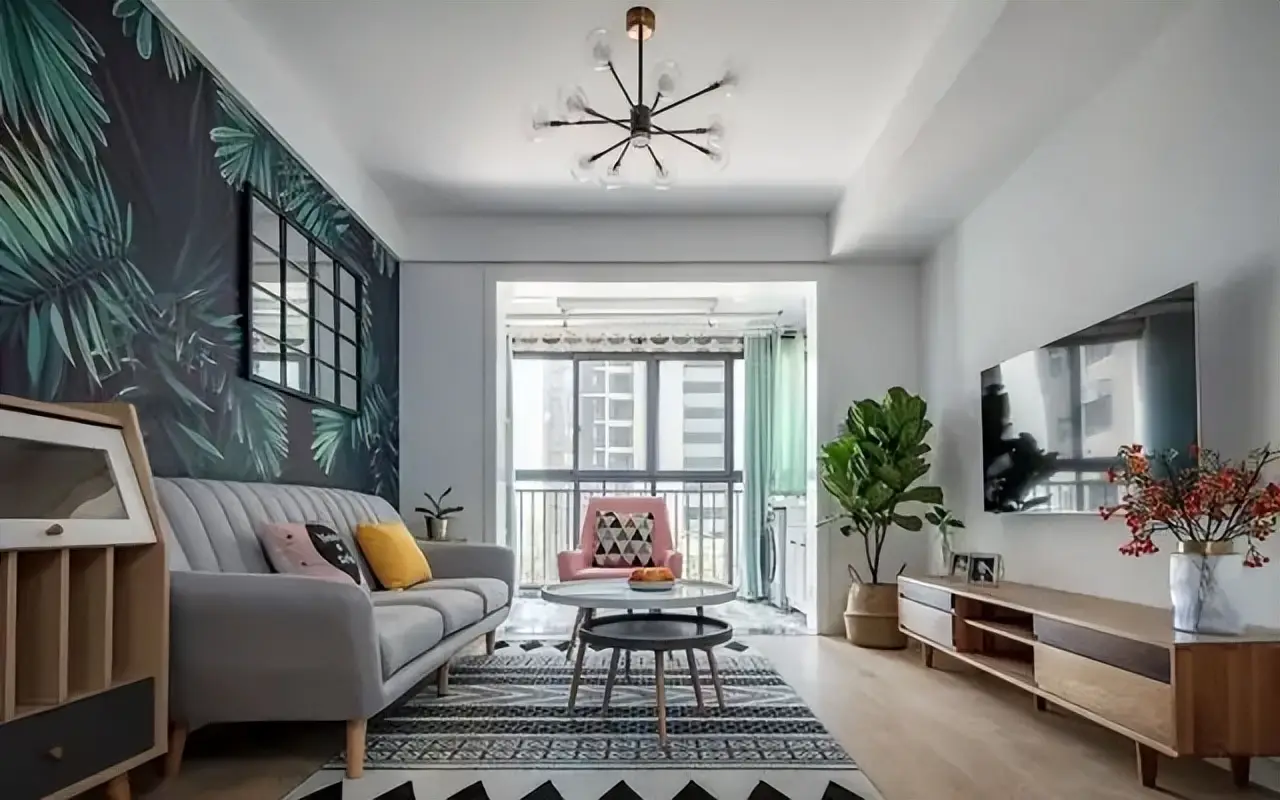 小户型客厅颜值逆袭指南:9 招打造 90㎡左右户型的敞亮高级感(图12) 小客厅设计思路_小户型现代简约风格客厅_90平米小户型客厅布置