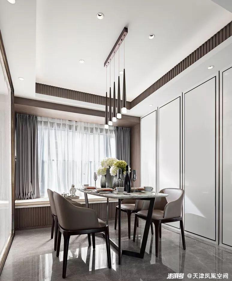 餐厅这样设计,吃饭美味100倍(图5) 小户型餐厅布置技巧_两居餐厅设计_餐饮100平米简装效果图