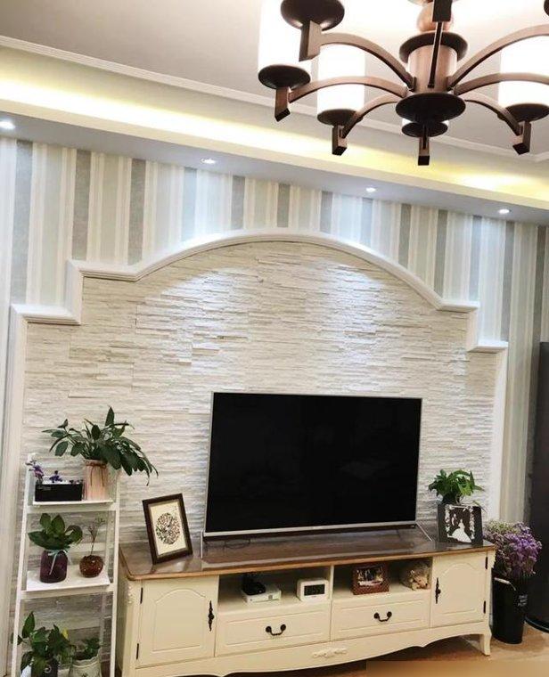 一切没有实用价值的电视墙,请不要再做了(图25) 客厅电视瓷砖背景墙效果图2025_悬浮电视柜安装_电视墙设计