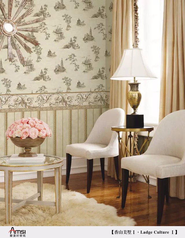 穿越时空的庄园情结—爱漫时新品香山美墅Ⅰ(图3) 美式乡村风格壁纸_深圳香山美墅户型图_香山美墅Ⅰ