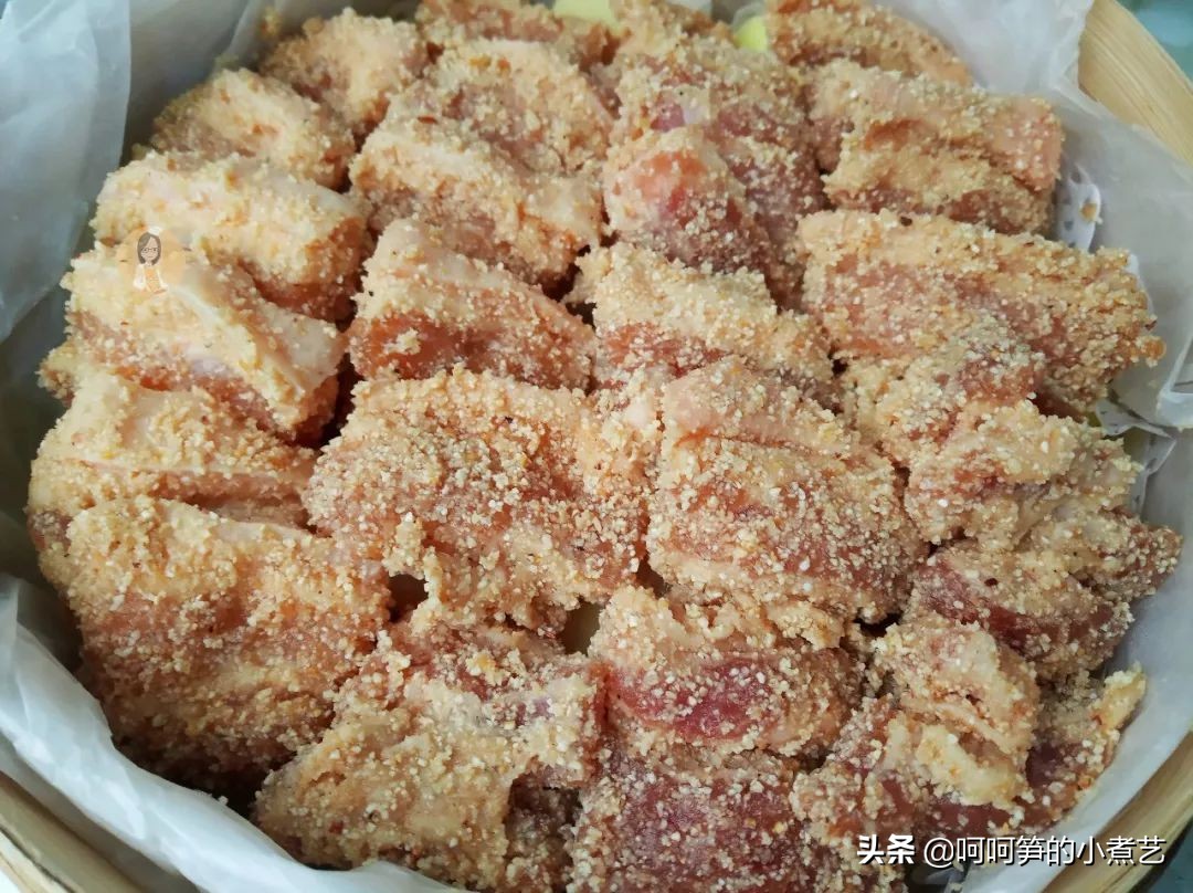 米粉肉制作方法_外婆家味道的米粉肉做法_江西粉蒸肉的家常做法