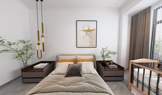 论装修小白是怎么20万搞定全屋装修设计的——家电家具篇(图10) 四线小城市115平米现代简约装修家电家具汇总_滚筒洗衣机装修效果图_性价比高家具家电推荐