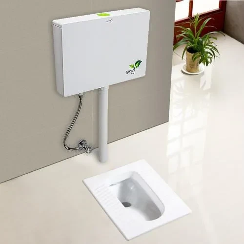 蹲便器冲水为什么没劲(图4) 蹲便器冲水没劲原因_蹲便器安装高度_蹲便器冲水无力解决方法