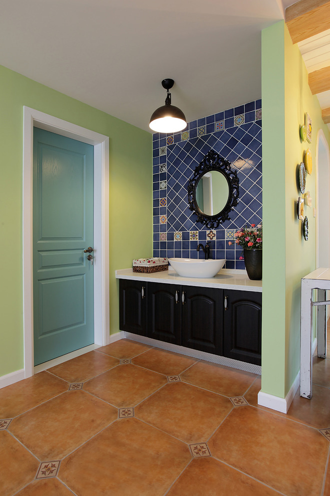 贴瓷砖用白水泥好还是粘合剂好?看完这张施工图你就明白了!(图3) 薄贴法施工要点_马赛克瓷砖 粘结剂_瓷砖粘合剂与白水泥区别