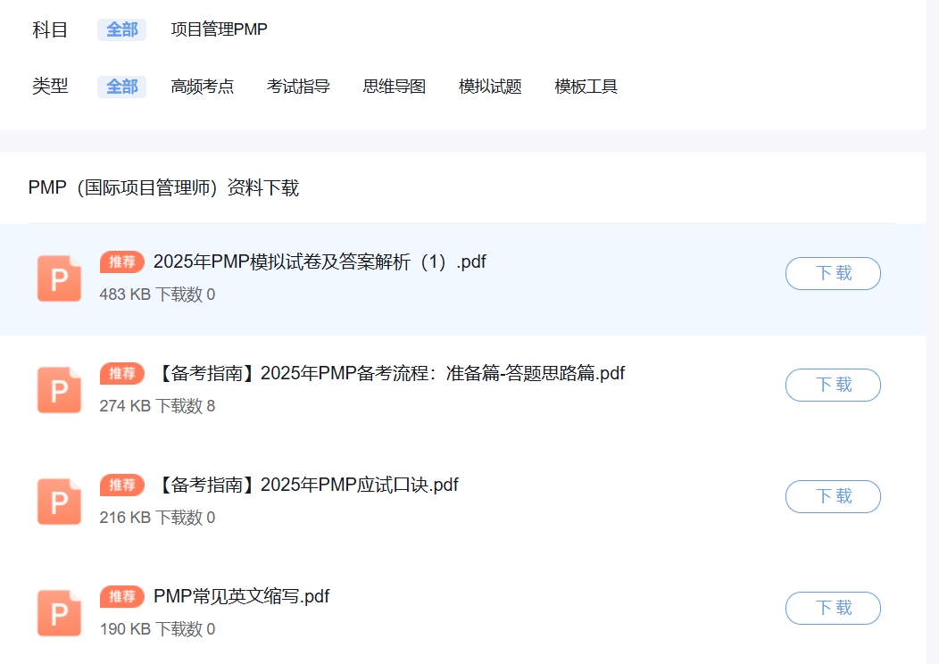 PMP备考成本_pmp认证费用_PMP考试费用