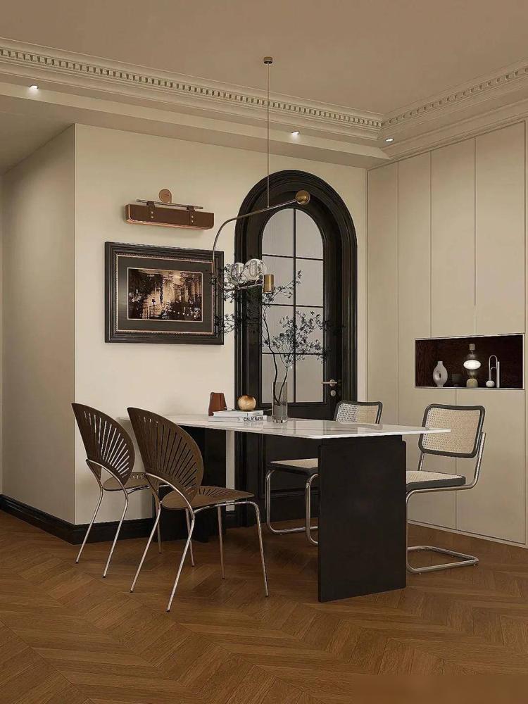 2025装修必看!这8种风格凭啥把年轻人的家“承包”了?(图3) 奶油风原木风新中式_2025年流行装修风格_室内装修风格汇总