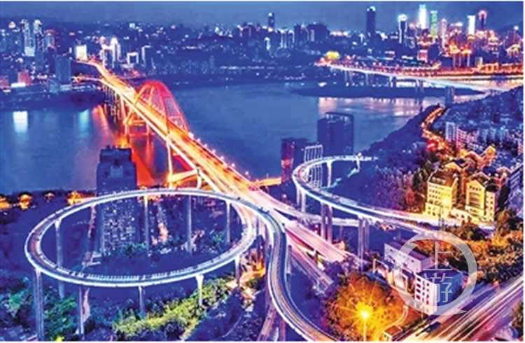 行千里 致广大丨山水城桥惹人醉 重庆夜景“升级版”会更美(图2) 2_副本.png