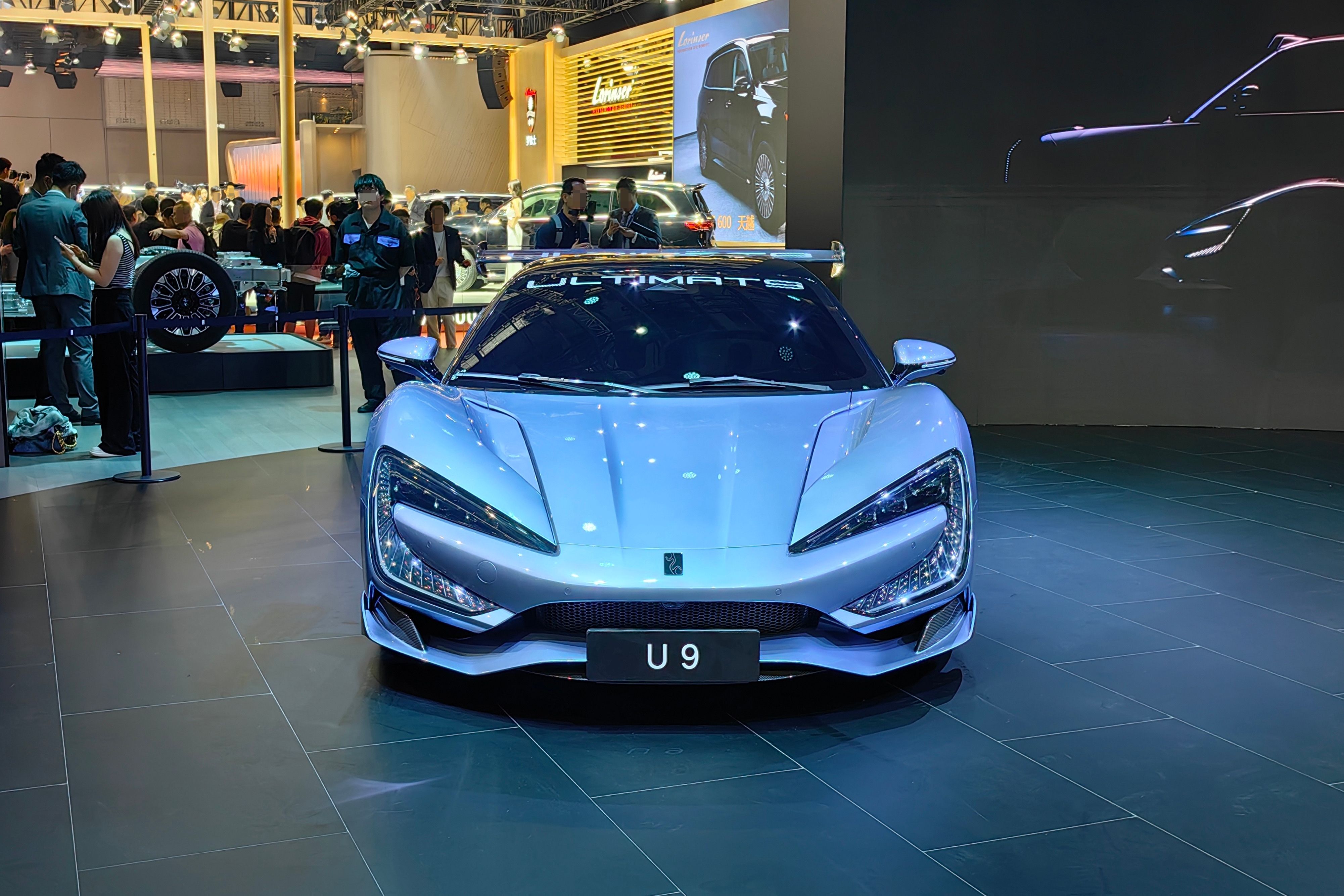 中国国产超级跑车_仰望U9 GT赛车7 中国首款超跑