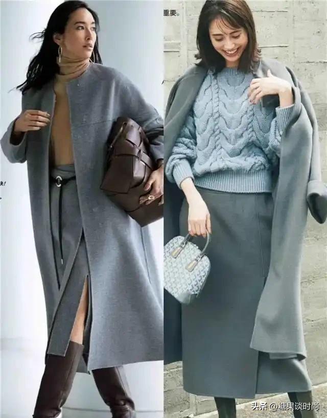 呢子大衣搭配裙子_呢子大衣搭配裤子_淘宝网购物女装外套妮子风衣
