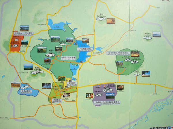 齐齐哈尔讷河五大连池一日游_五大连池火山地质地貌景观_五大连池冬季旅游攻略