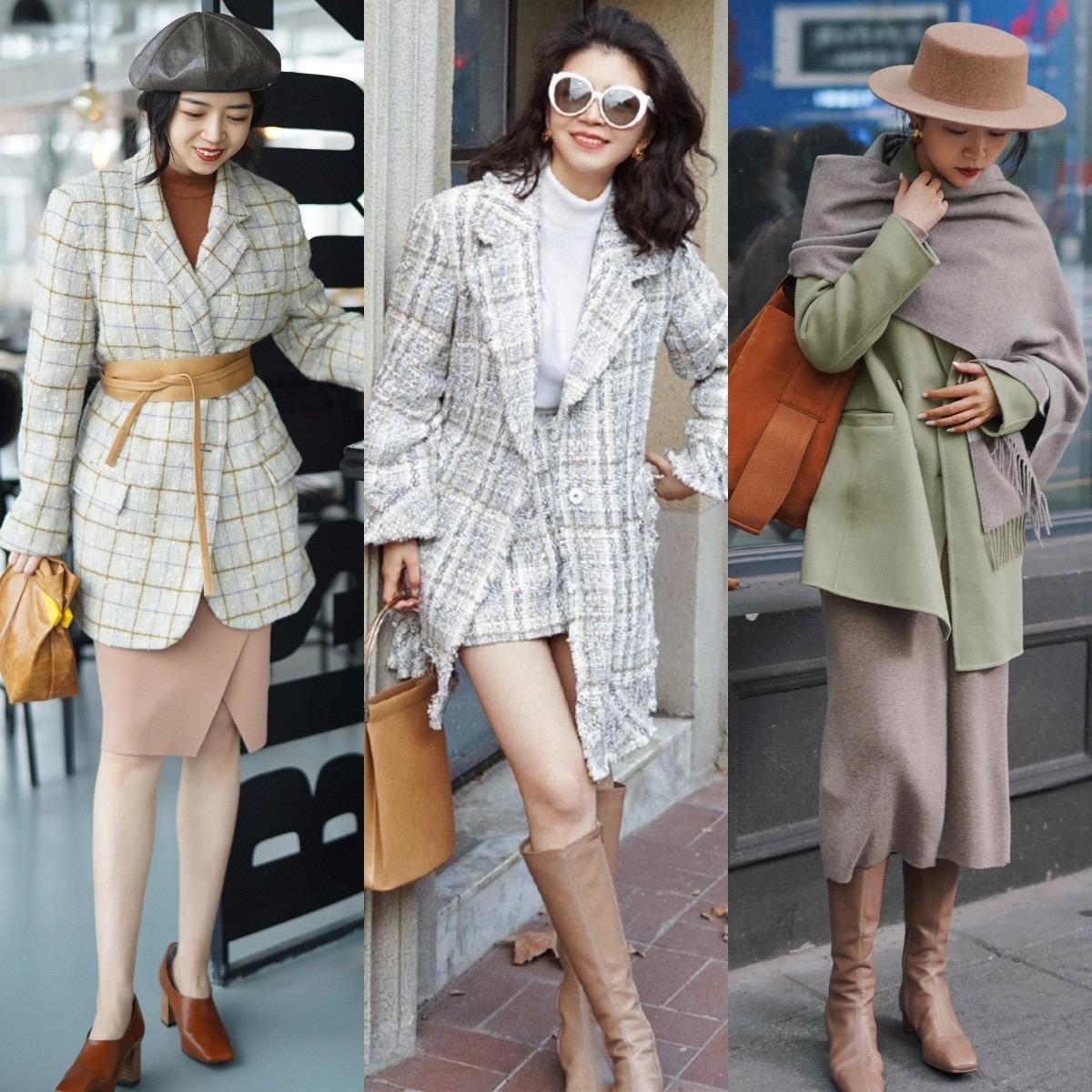 秋冬穿搭40+女生外套_淘宝网购物女装外套妮子风衣_极简主义实用衣橱